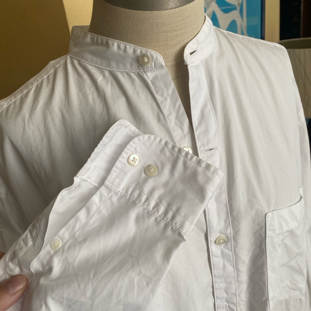 vintage banana republic white top - Picture 4 of 5